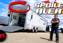 Ferrari and This New Cimarron Freedom Toy Hauler Have One Thing In Common! (Video) cimarron freedom trailer transwest frederick