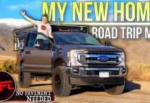 Here’s How To Turn a Big Truck Into A Small Home! We Install A Pop-Up Camper