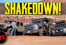 Small vs Large Truck On The World’s Most Beautiful Trail! No Pavement Needed – Overland Shakedown (Video) 2020 ford f-250 super tremor jeep gladiator rubicon white rim trail land rover discovery overland