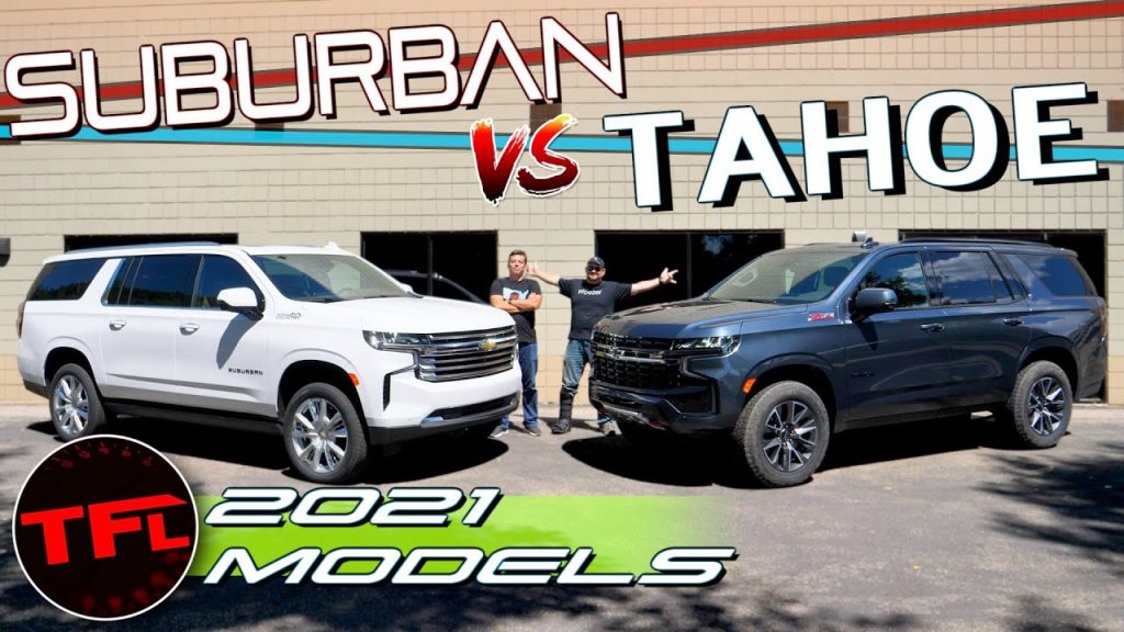 Brand New 2021 Chevy Suburban vs Chevy Tahoe Compared Here’s The One