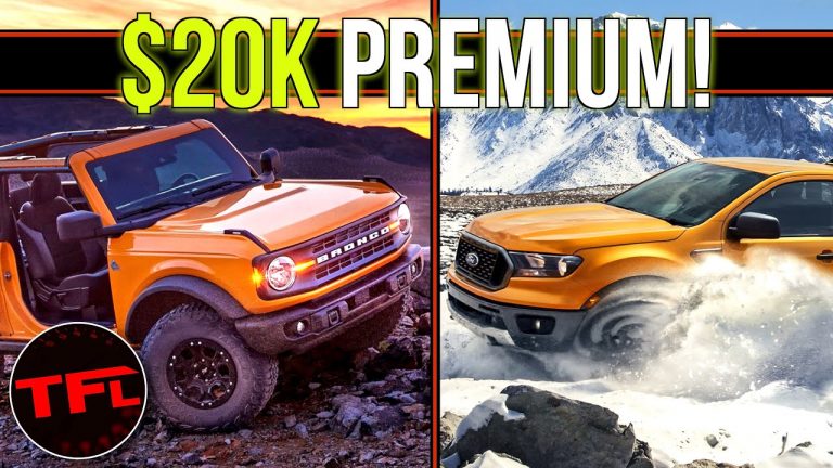 Which One to Buy - 2021 Ford Bronco or Ranger Truck? They Start at the