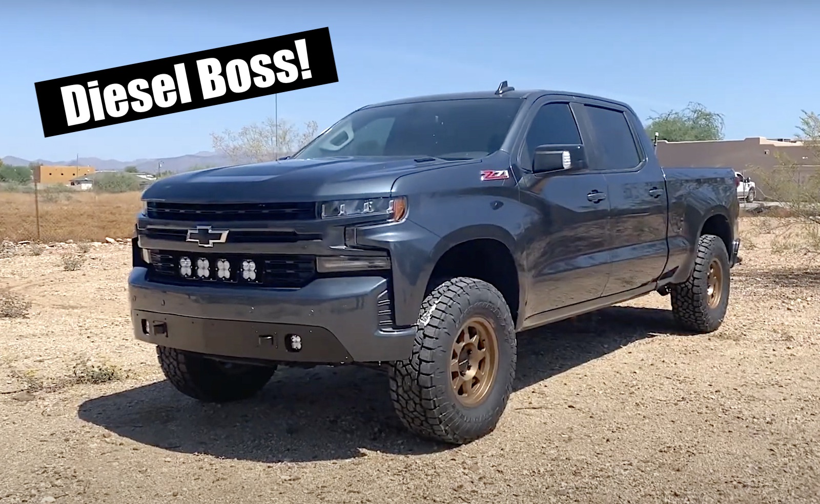 Diesel Boss! This Chevy Silverado 1500 Duramax Is Built For High Speed Off-Road Fun! - The Fast