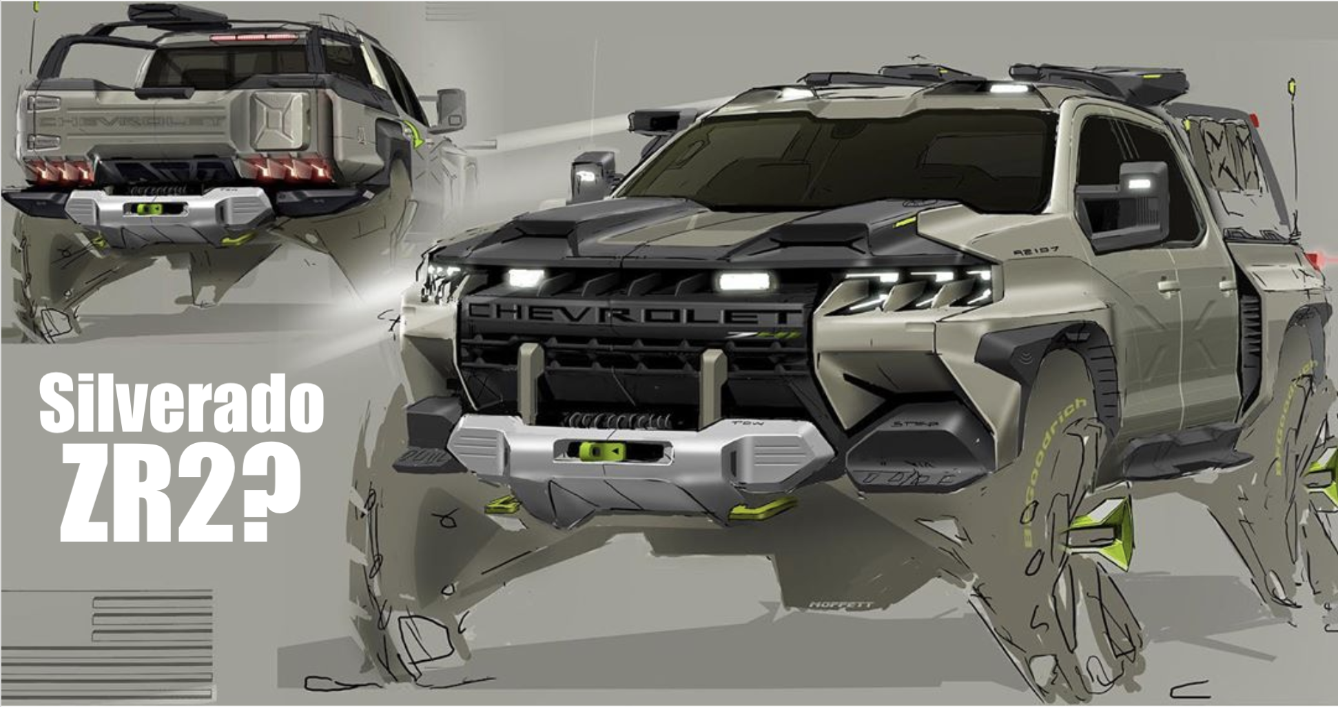 2023 Chevy K5 Blazer Zr2 Concept