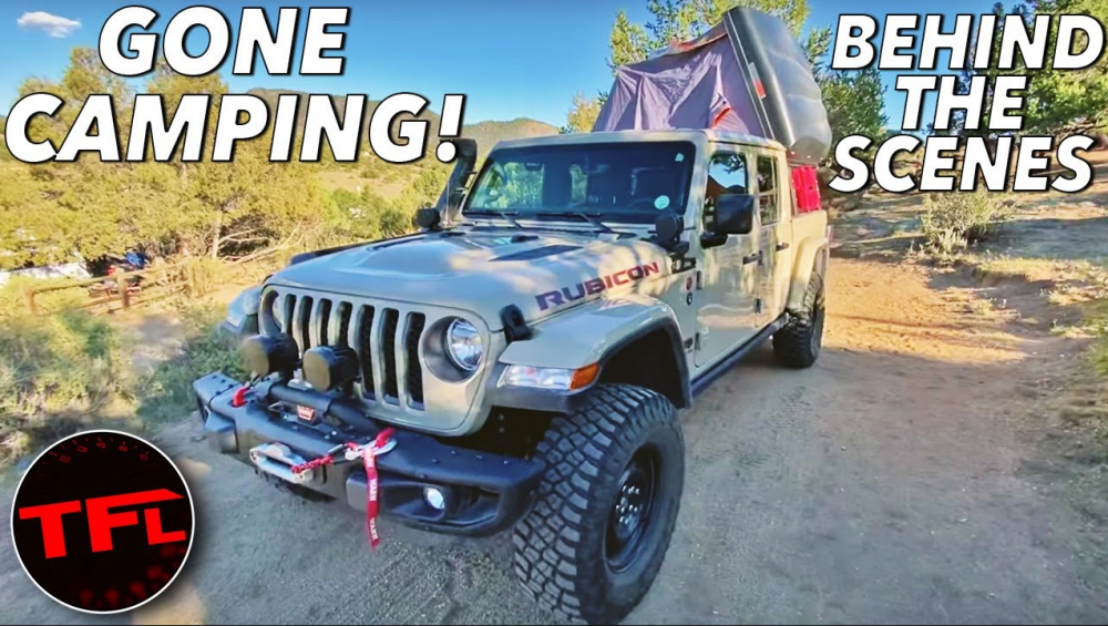 Jeep Gladiator And Roofnest Tent Turns Overlanding Into Glamping The