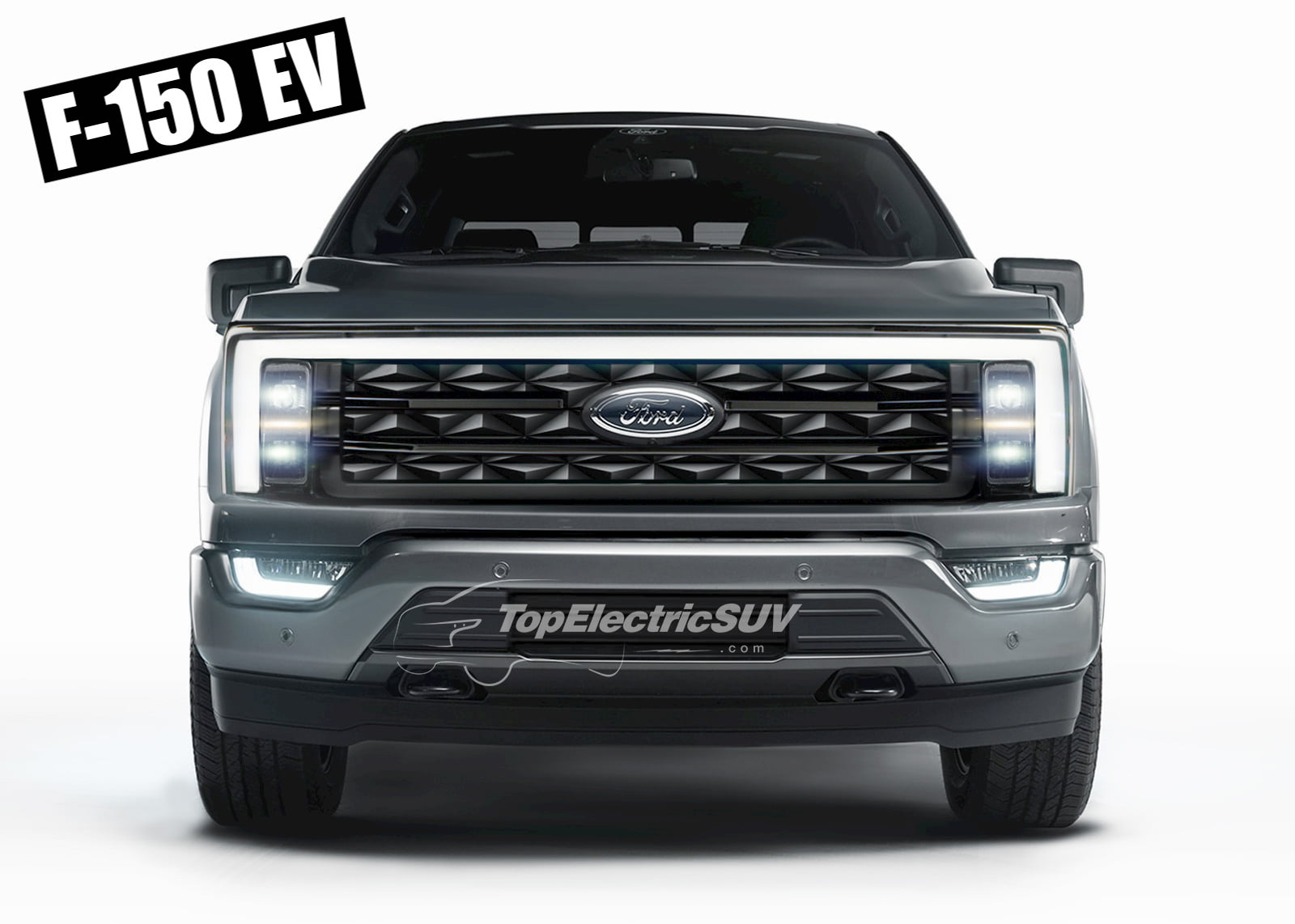 Will The 2023 Ford F 150 Electric Look Like This The Fast Lane Truck