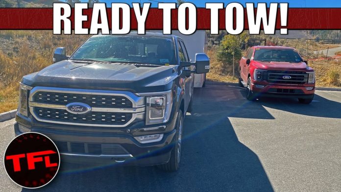 Walkaround Video: The New 2021 Ford F-150 Diesel Is Tow Testing Near 2021 F 150 3.0 Diesel Towing Capacity