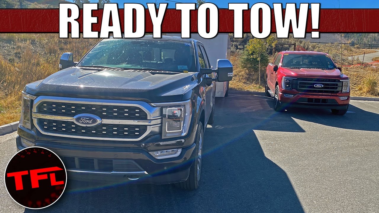 Walkaround Video The New 2021 Ford F 150 Diesel Is Tow Testing Near The Ike Gauntlet With A 8998