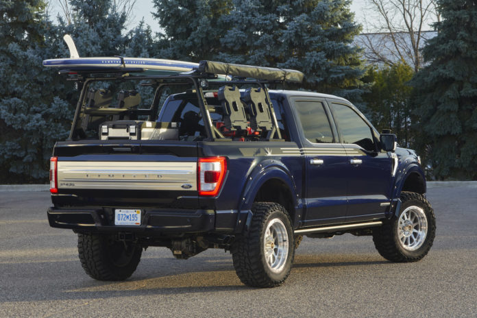 New Ford F-150 Hybrid Overland Truck? SEMA Build - The Fast Lane Truck