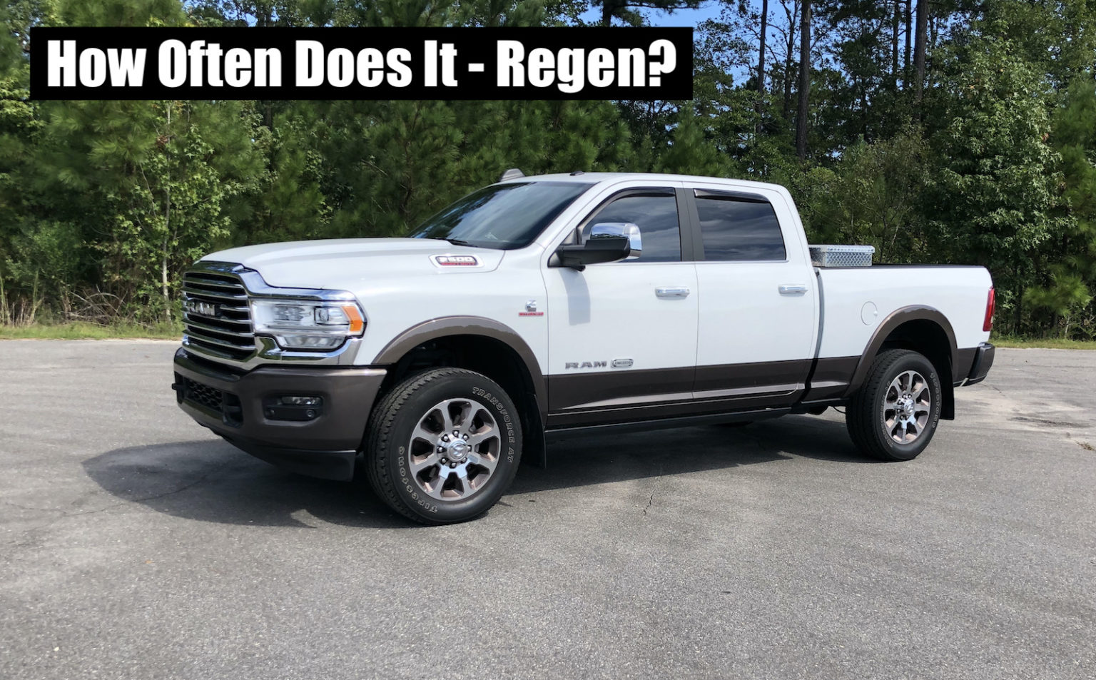 Owner Review: Here is My Ram HD Cummins Regen Schedule - It Goes Twice