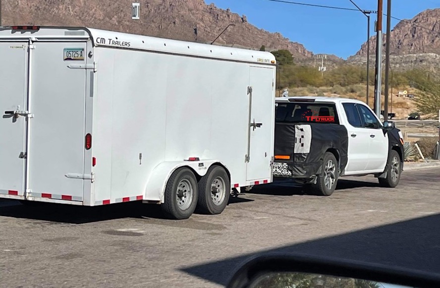 2022 gmc sierra 1500 towing trailer