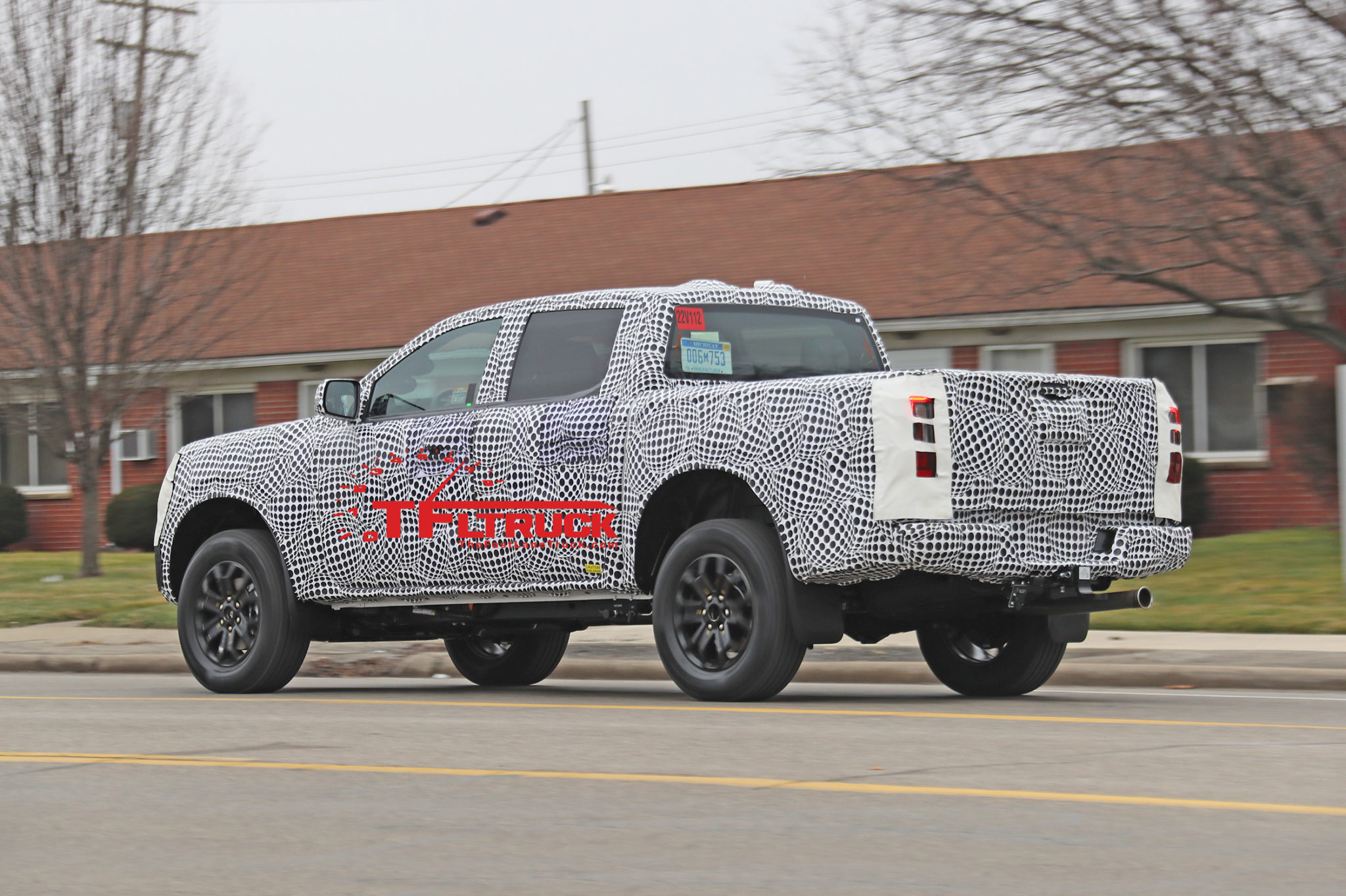 Video Spied: Next-Gen 2023 Ford Ranger Bulks Up With New Front End, But