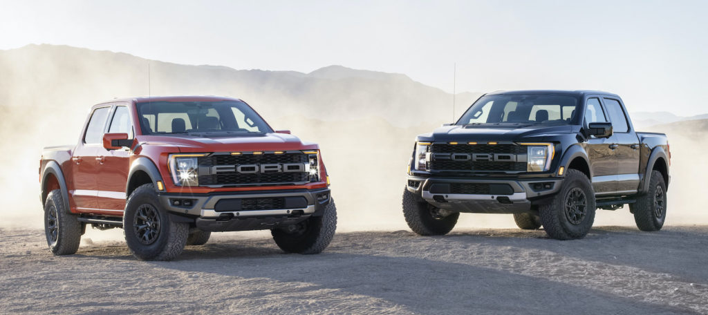 2021 ford f-150 raptor trim levels