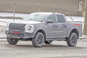 Video: 2023 Ford Ranger Raptor Caught Testing With The Bronco Warthog