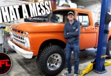 Video: The 1965 Ford F100 Is A Total Dumpster Fire…Here’s What’s Broken!
