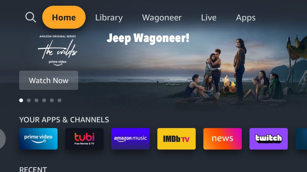 2022 jeep grand wagoneer amazon fire tv integration