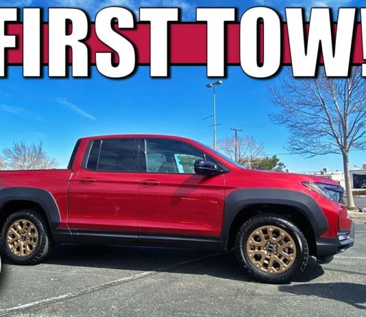 Video: Refreshed 2021 Honda Ridgeline HPD First Drive & Tow: Towing Cross-Country!