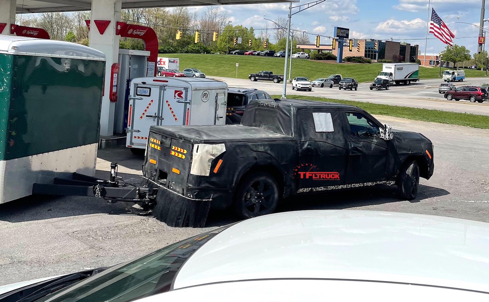 Spied! This 2022 Toyota Tundra Prototype Has a Serious Towing Package: Video - The Fast Lane Truck