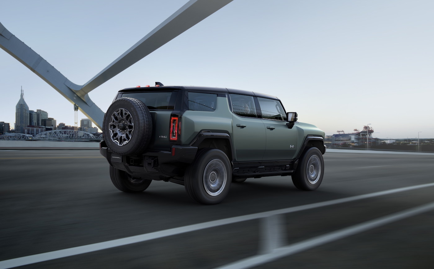The GMC HUMMER EV SUV completes the HUMMER EV family and features a 126