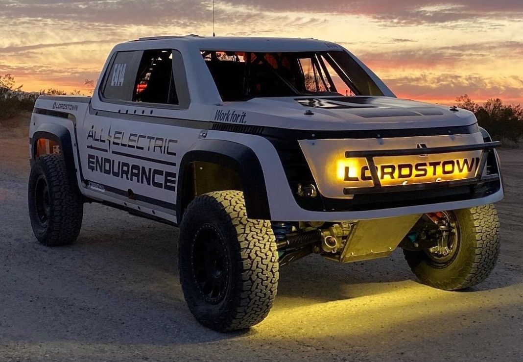 Lordstown Endurance Electric Truck Fails to Complete a Baja OffRoad
