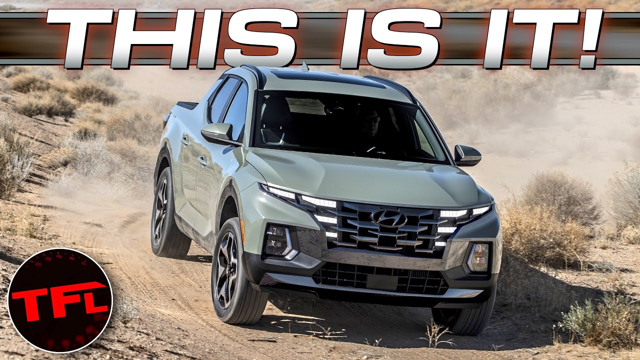 Video: The 2022 Hyundai Santa Cruz is Finally Here! Here Is How It ...