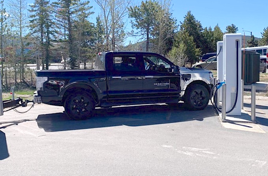 f150 lightning electric towing capacity