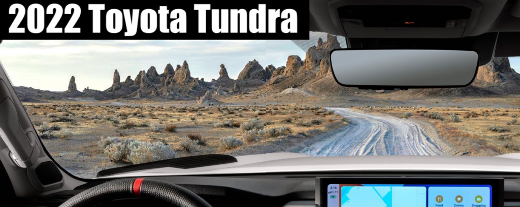 2022 toyota tundra interior teaser