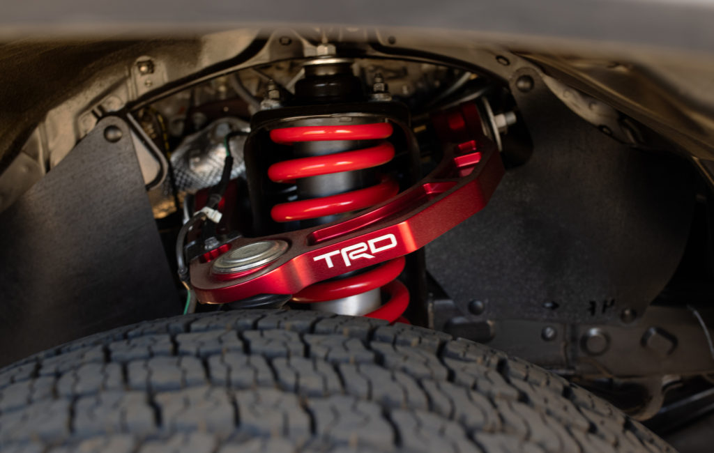 2022 toyota tacoma trd pro front suspension