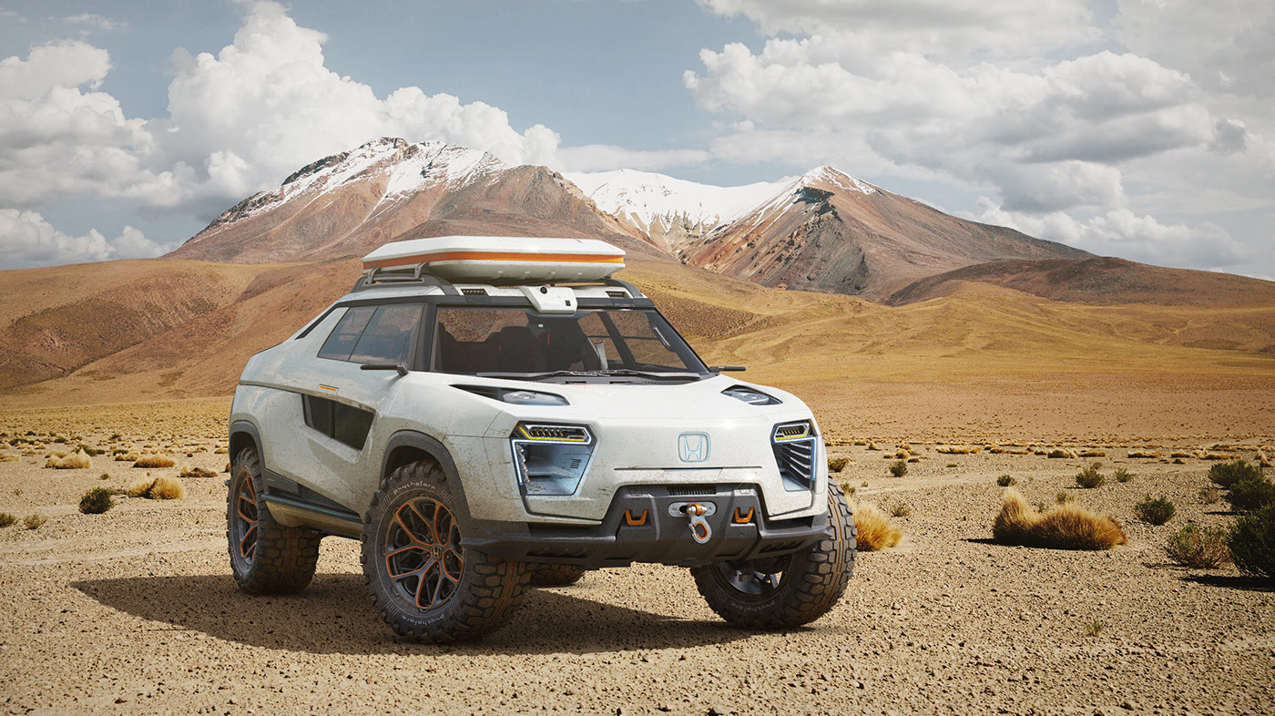 What Do You Think Of This Unofficial Electric Honda Ridgeline Concept