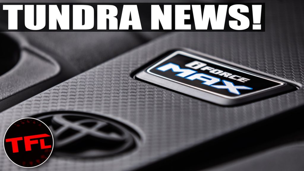 2022 toyota tundra official news engine iforcemax