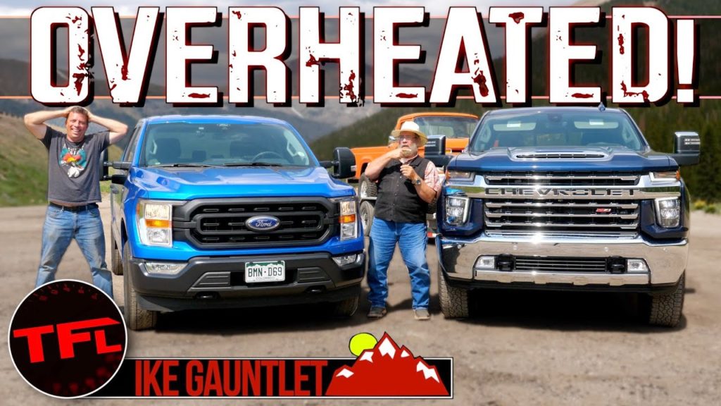 2021 ford f-150 chevy silverado hd 2500 hybrid diesel ike gauntlet vail mountain trailer towing