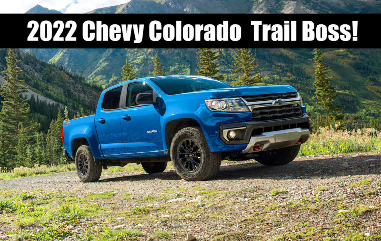 The All-new 2022 Chevy Colorado Trail Boss Joins the Midsize Truck ...