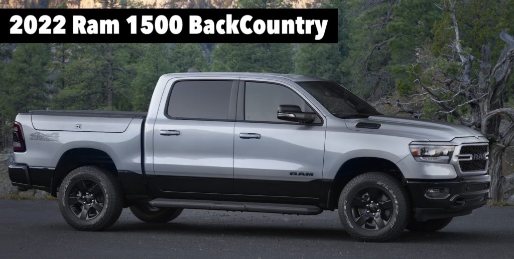 New 2022 Ram 1500 BackCountry Edition Brings Good Value to the V8 4x4 ...