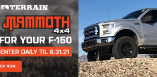 You Could Win A Leveling Kit In This American Trucks And Mammoth 4×4 Giveaway — Here’s How To Enter!