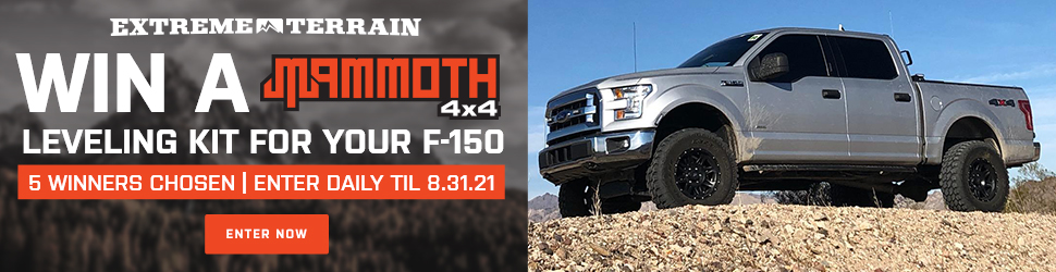 You Could Win a Leveling Kit in the AmericanTrucks and Mammoth 4x4 Giveaway!