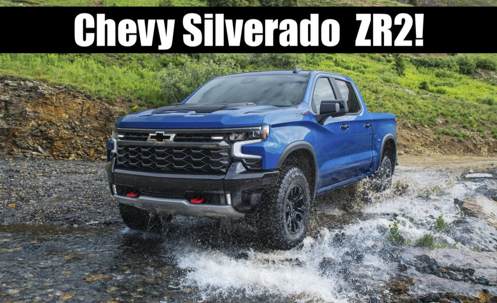 2022 chevy silverado zr2 water fording river