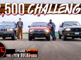 Episode 1: Under $2,500 – We Buy Three Vehicles That Have Problems – But Which One Is The Worst? jeep grand cherokee chevy blazer ford ranger mazda b4000