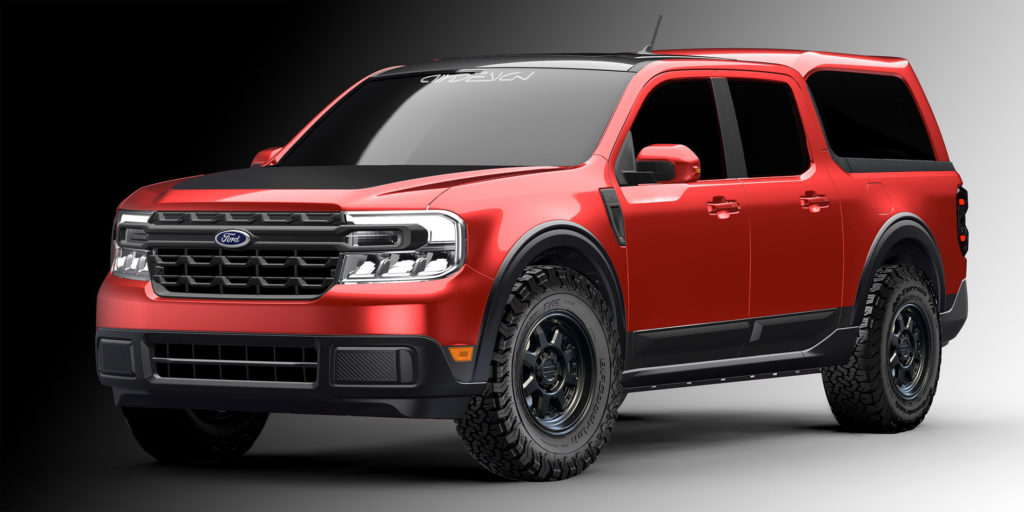 2022 ford maverick lifted sema awd off-road