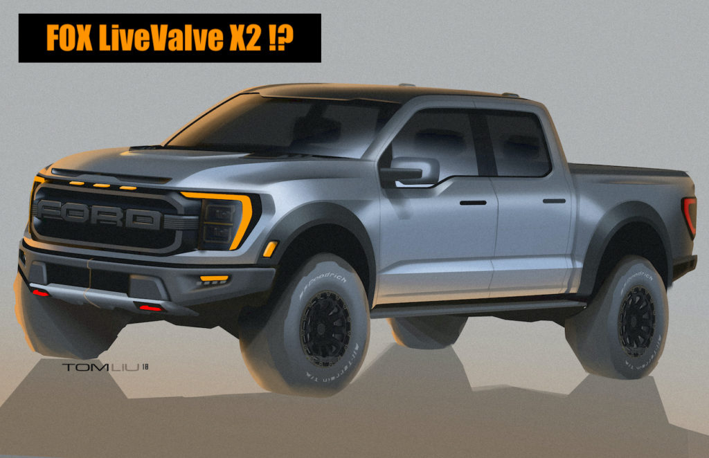 2022 ford raptor r fox livevalve x2 shocks