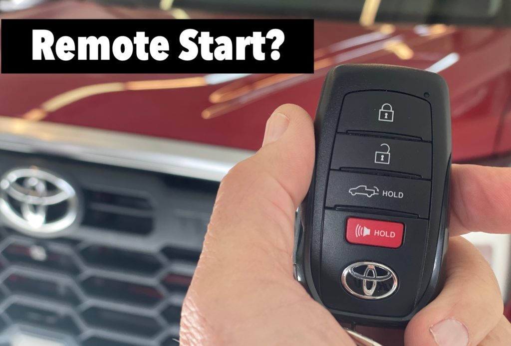 Do You Have to Pay for 2022 Toyota Tundra Remote Start? Yes, But Not