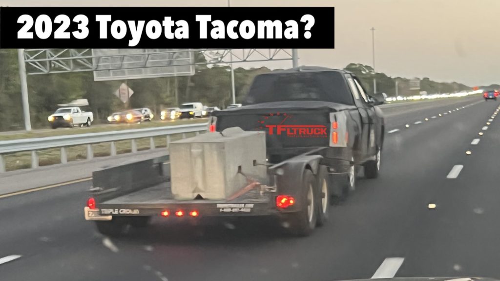 2023 toyota tacoma towing trailer