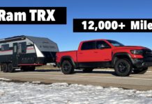 We Drove Our Ram TRX Hard for 12,000+ Miles – Here’s How It Held Up ram trx long term review towing drag race oil analysis