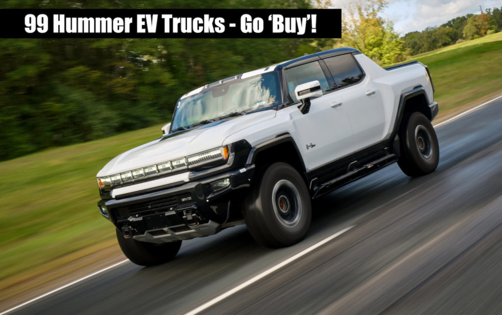 2022 gmc hummer ev truck sales april january february march