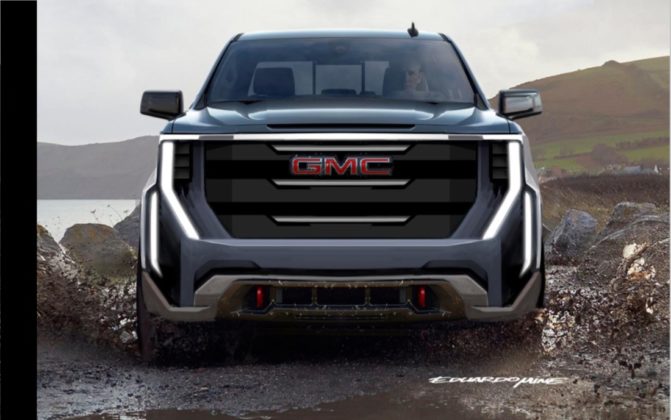 This GM Truck Sketch Inspired the 2022 GMC Sierra Redesign, But Is It ...