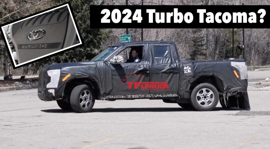 2024 toyota tacoma prototype turbo