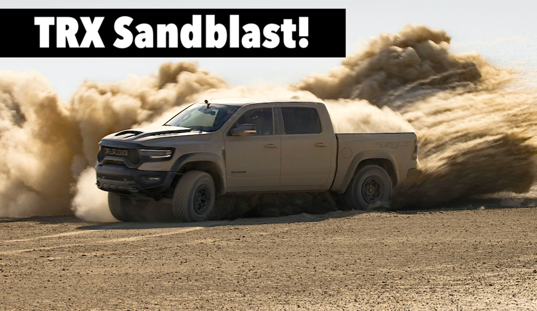 Presenting the 2022 Ram 1500 TRX Sandblast Edition Is It More Than