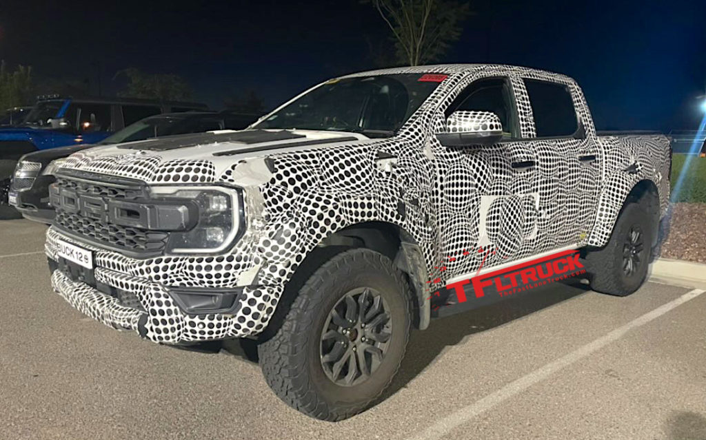 The 2024 Ford Ranger Raptor U.S.spec Is Spied With Absolutely No