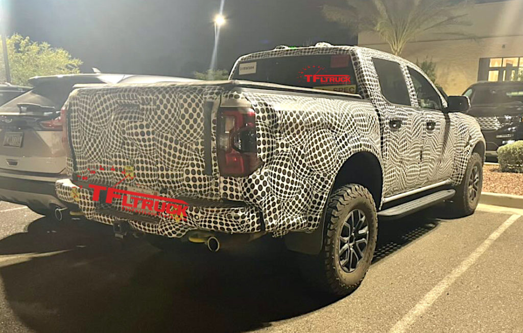 The 2024 Ford Ranger Raptor U.S.spec Is Spied With Absolutely No