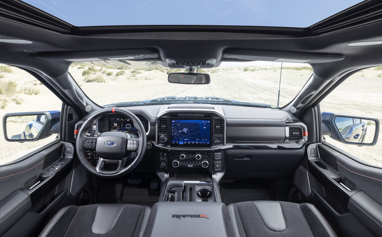 Ford raptor r 2023 interior