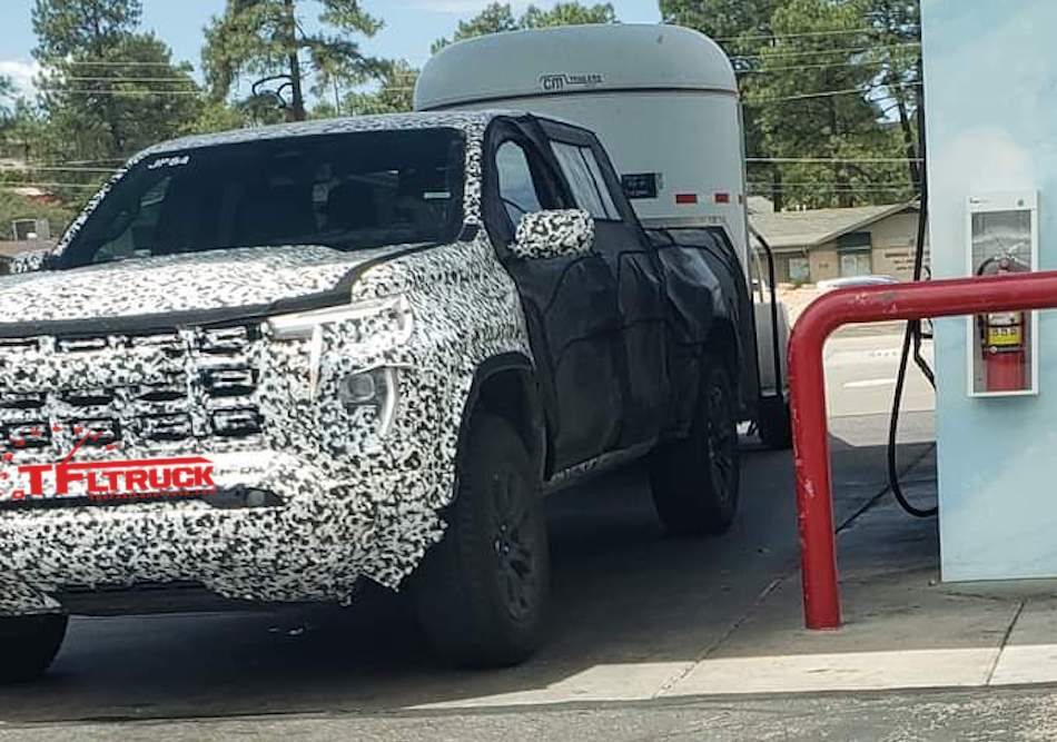 Spied 2024 Toyota And Gmc Canyon Prototypes Show Off