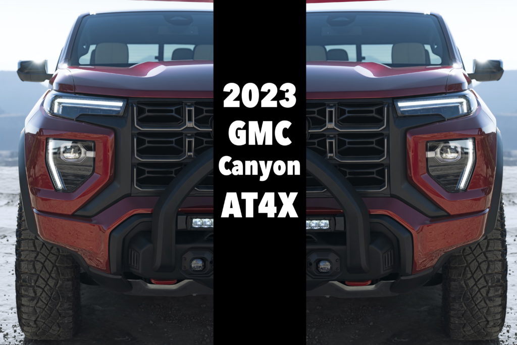 2023 gmc canyon at4x edition 1 teaser august 